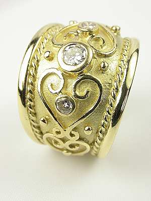 byzantine wedding rings