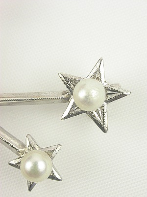 Mikimoto "Southern Cross" Pearl Brooch