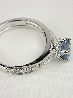 Aquamarine Engagement Ring by Mark Silverstein