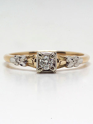 Classic Orange Blossom Engagement Ring, RG-2867