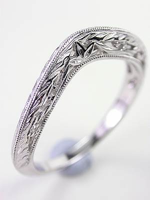 Modern Leaf Motif Ring .14 Single Cut Diamonds in 14K Rose & Yellow Go -  Filigree Jewelers
